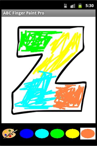 Finger Painting - ABC Screen 2