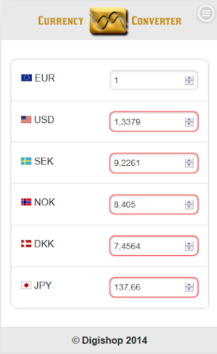 Valutaomvandlaren ECB