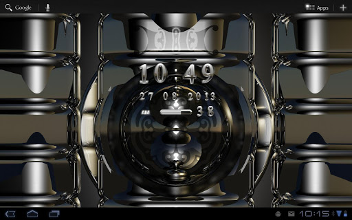 【免費生活App】Black Knight Digital Clock-APP點子