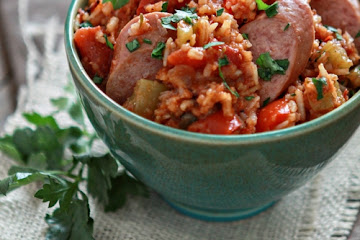 Smoked Sausage Jambalaya