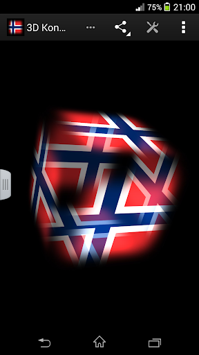3D Norway Cube Flag LWP