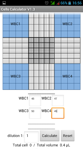 Cells Calculator