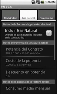 Free Download Comparador Ofertas Luz y Gas APK