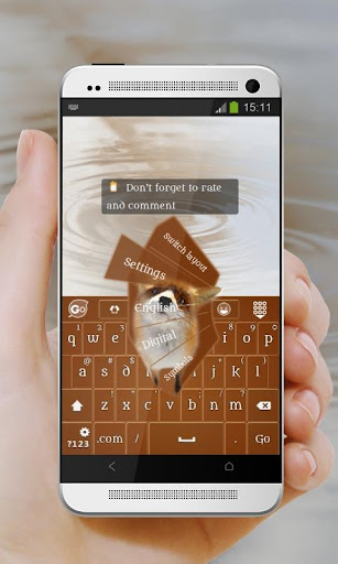 【免費個人化App】好奇的狐狸 GO Keyboard Theme-APP點子
