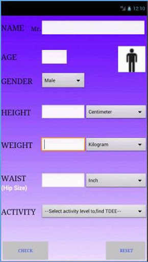 BMI Fitness Calculator