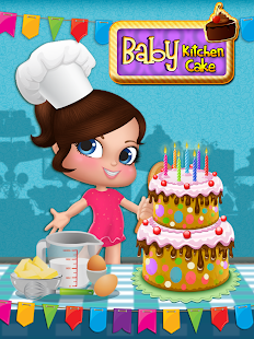 Baby Kitchen Cake Cooking Game