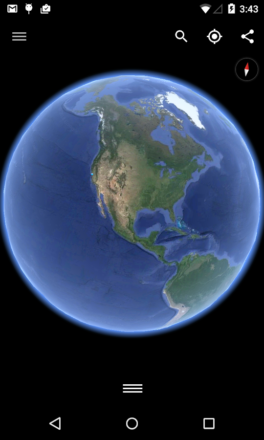 Google Earth - screenshot