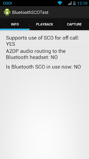 【免費工具App】Bluetooth SCO Test-APP點子