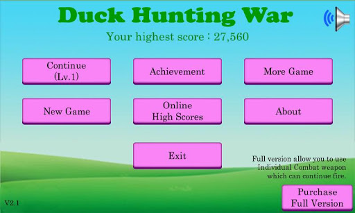 Duck Hunting War