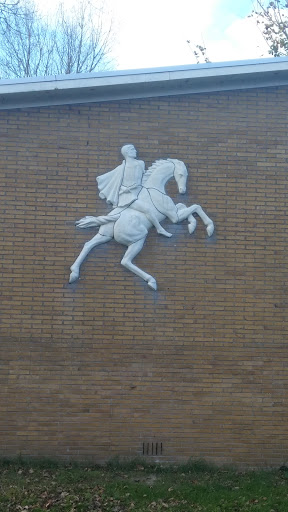 White knight mural