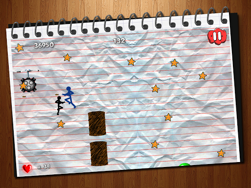 【免費家庭片App】Warrior Stickman Run and Shoot-APP點子