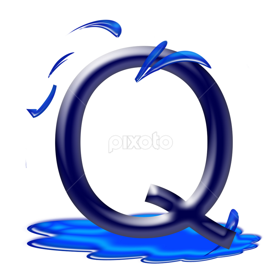 Q Words Typography Pixoto