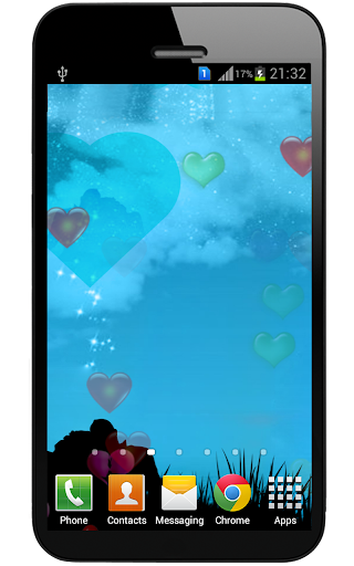 Love Hearts Live Wallpaper