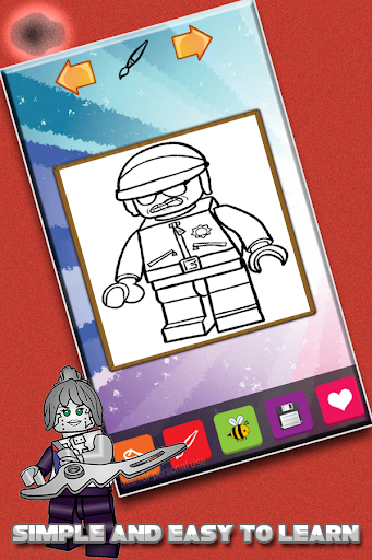 Lago Ninjago Coloring