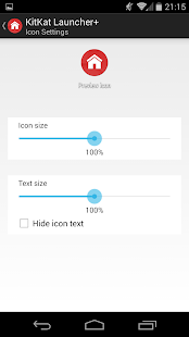 KitKat Launcher+ - screenshot thumbnail
