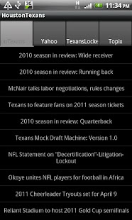 Houston Texans News Screenshots 2