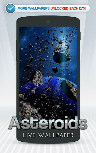 Asteroids Live Wallpaper