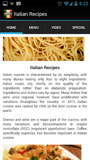 Italian Recipes