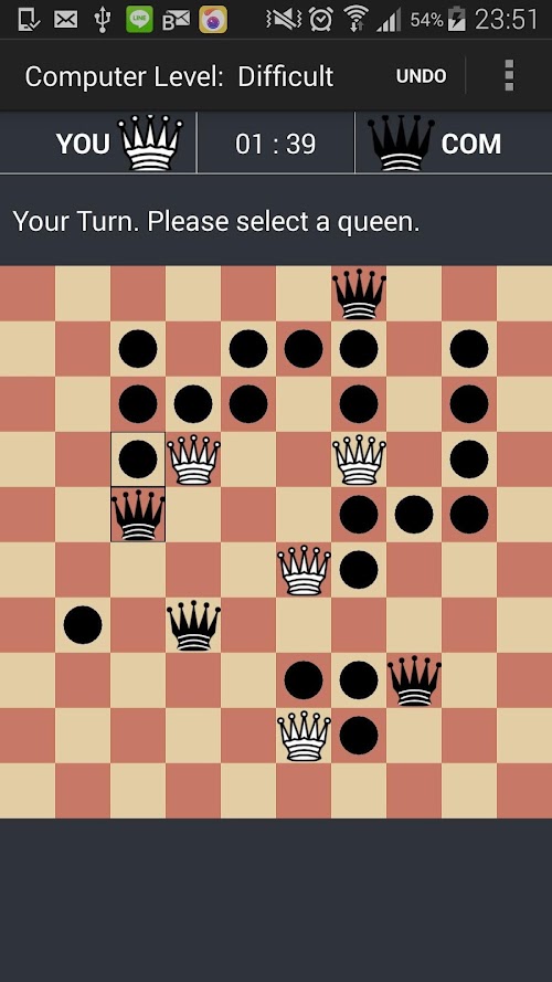 Android application Amazons Board Game screenshort