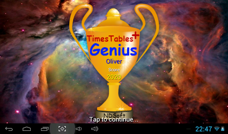 Times Tables +­ poster 8