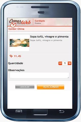 ComerNaWeb Tablet Delivery