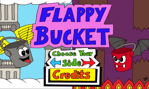 Flappy Bucket Pro