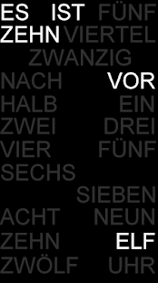 Word Clock Screenshots 2