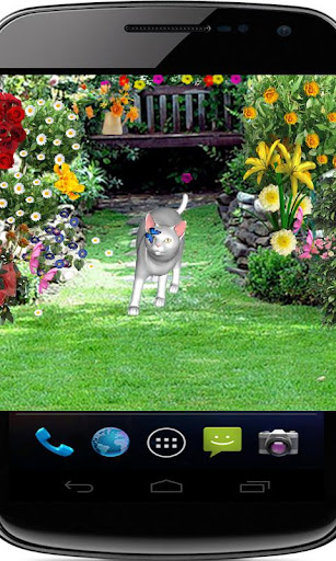Snowy the Cat Live Wallpaper
