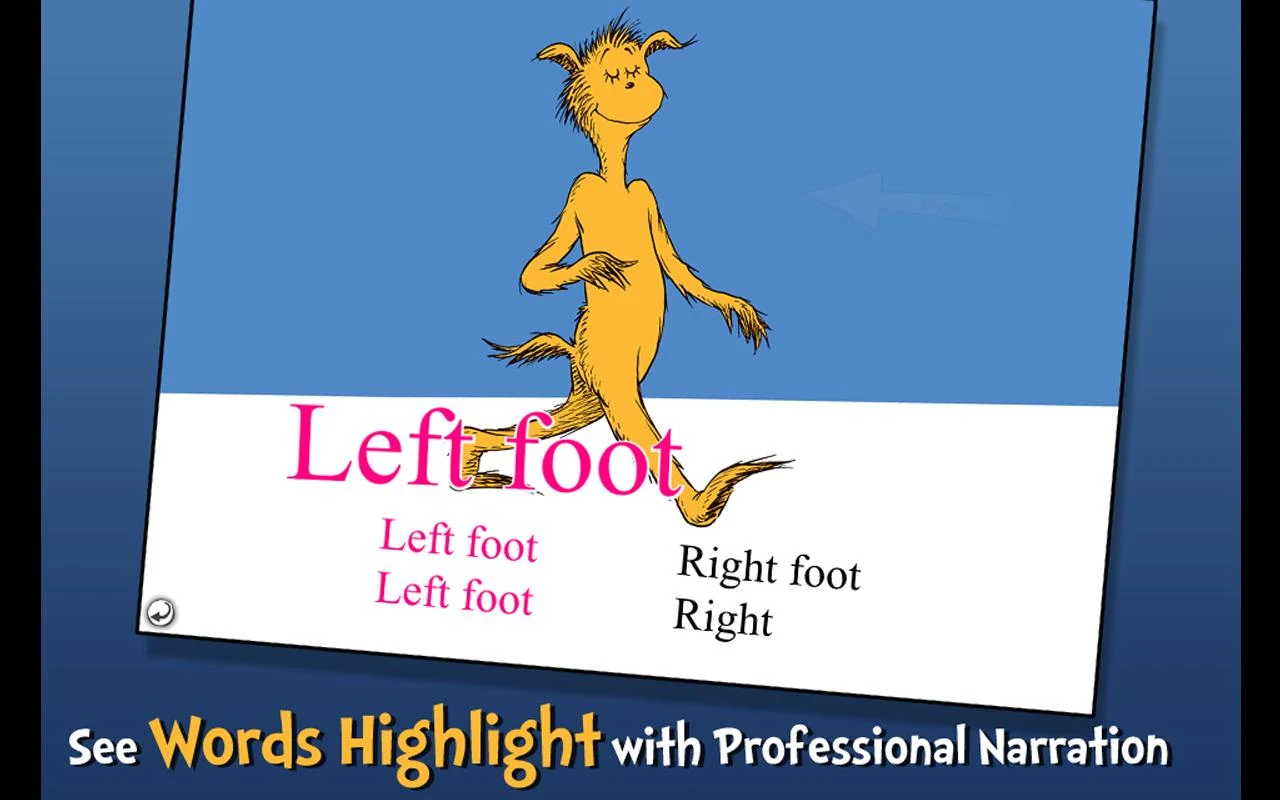    The FOOT Book - Dr. Seuss- screenshot  