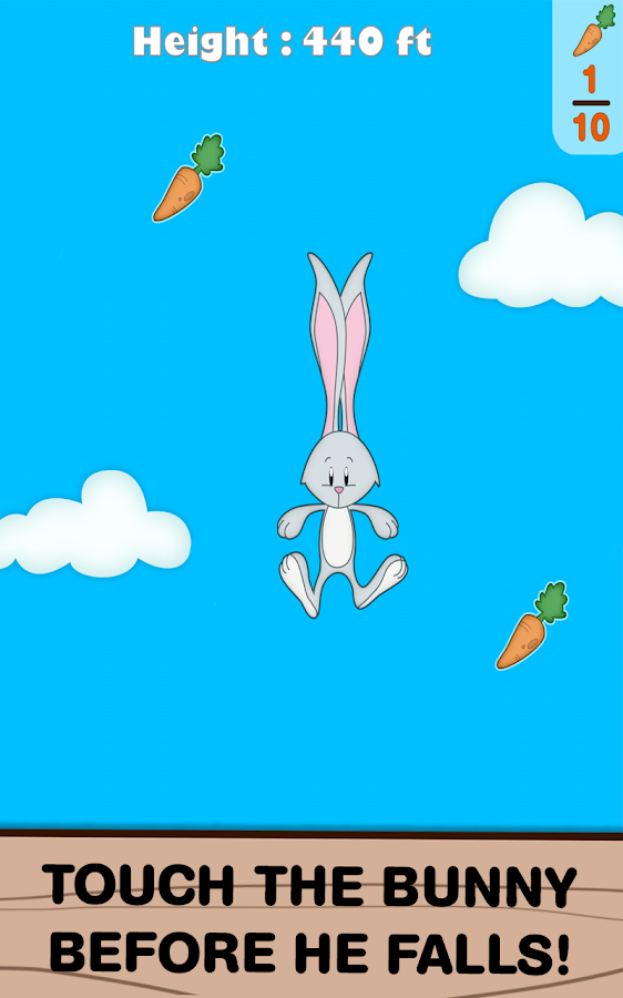 Игра Flying bunny на Андроид