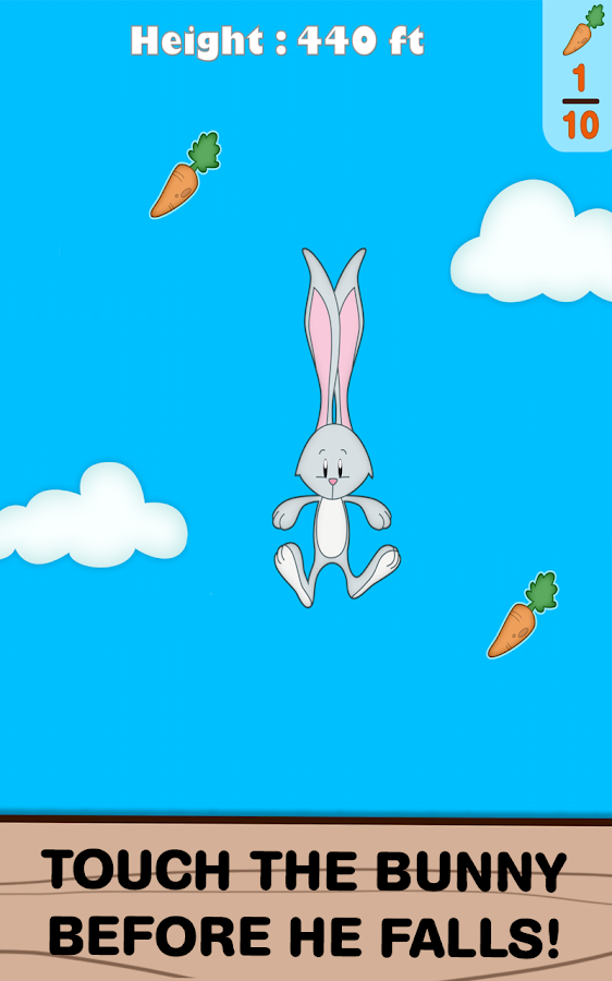 Игра Flying bunny для планшетов на Android