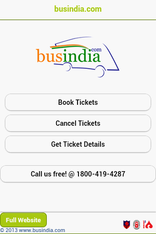 Bus India Mobile App