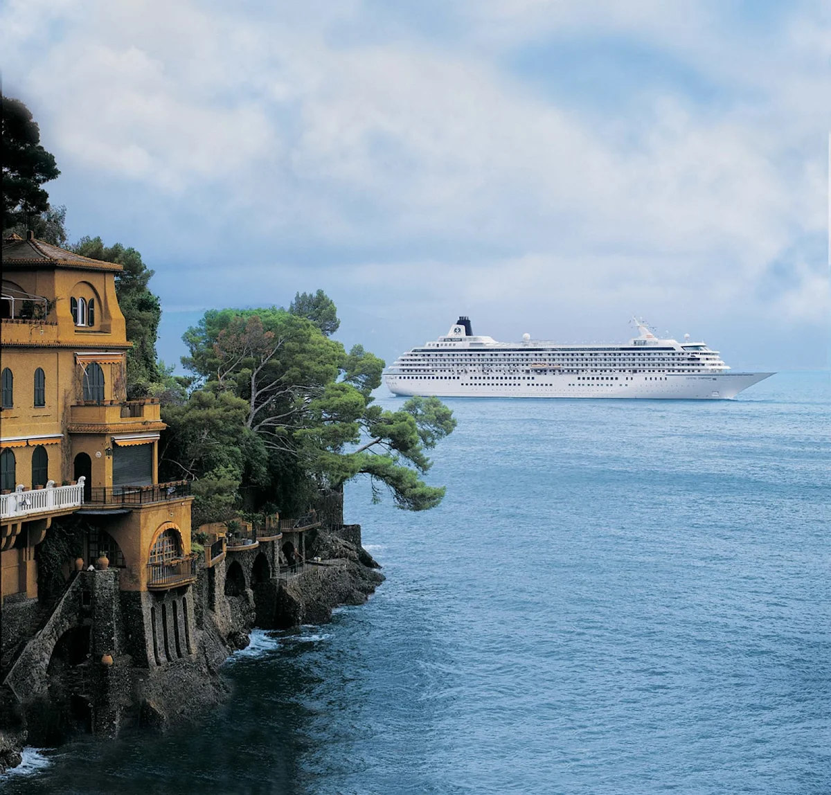 Crystal_Symphony_Portofino2 - Explore the lovely city of Portofino, Italy, when Crystal Symphony visits Italy.