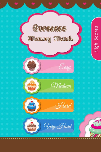 Cupcakes Memory Match