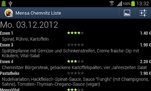 Mensa Chemnitz Screenshots 2