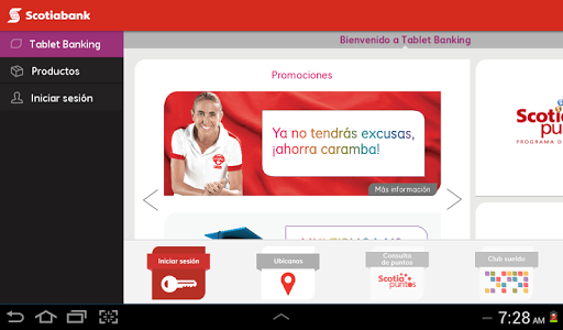 Tablet Banking Scotiabank Perú