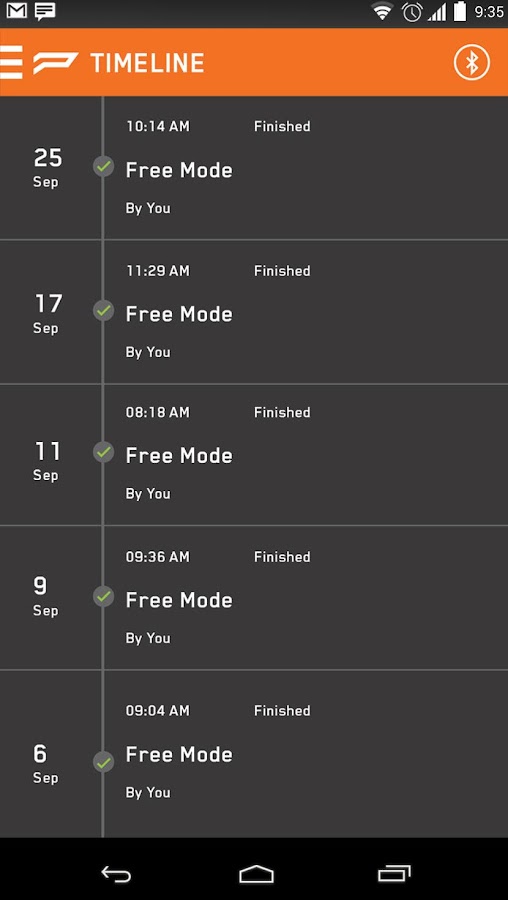   PUSH - Track Your Workout– captură de ecran 