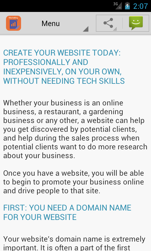   Learn Advertising & Marketing – Capture d'écran 