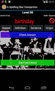 A Spelling Bee Companion Trial Screenshots 10