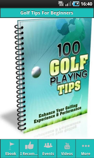 Golf Tips For Beginners