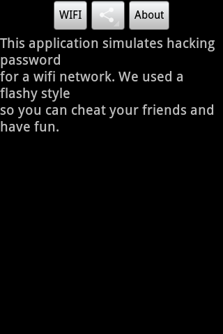 wifi password