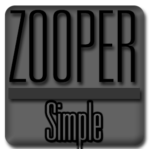 Simple - Zooper Widget Pro.apk 3.1