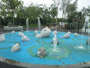 Stone Fish Fountain