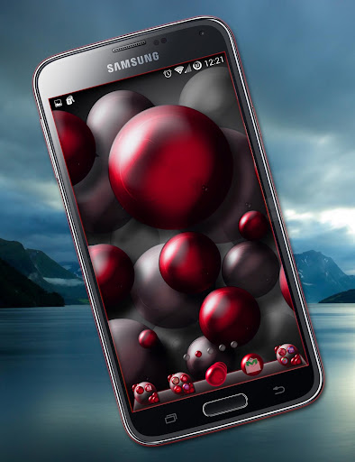 GOLauncherEx Theme RedBallsHD