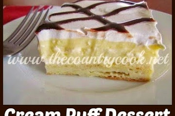 Cream Puff Dessert (+Video)