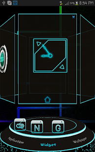 Next Launcher 3D Tron Theme - screenshot thumbnail