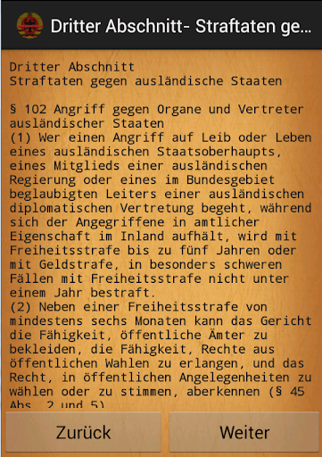 【免費書籍App】Strafgesetzbuch-APP點子