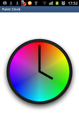 Paint Clock