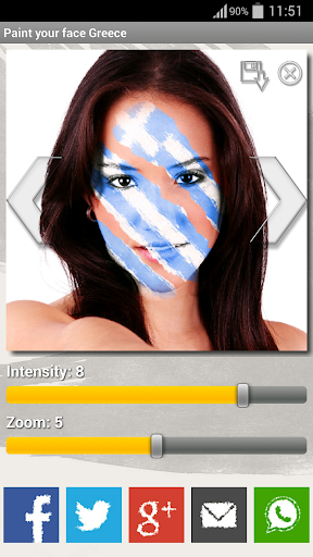 【免費運動App】Paint your face Greece-APP點子