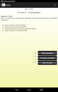 CISSP Evaluator Domain 5 Screenshots 1